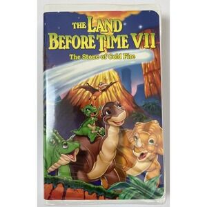 The Land Before Time VII The Stone Cold Fire VHS Cassette Tape T72‎
